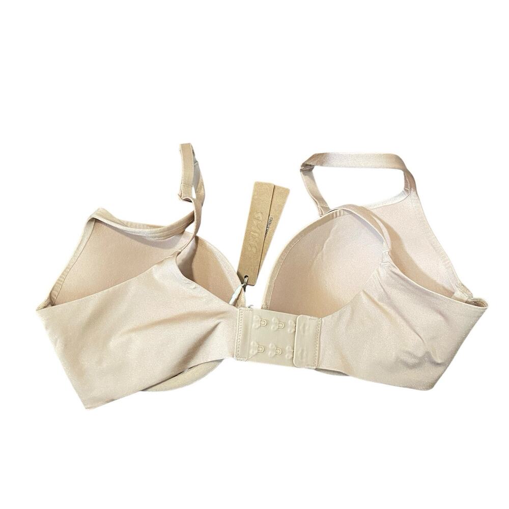 SKIMS Ultimate Push-Up Plunge Bra Clay Size 32D NWT Ultra Soft Lift Support - Picture 2 of 4